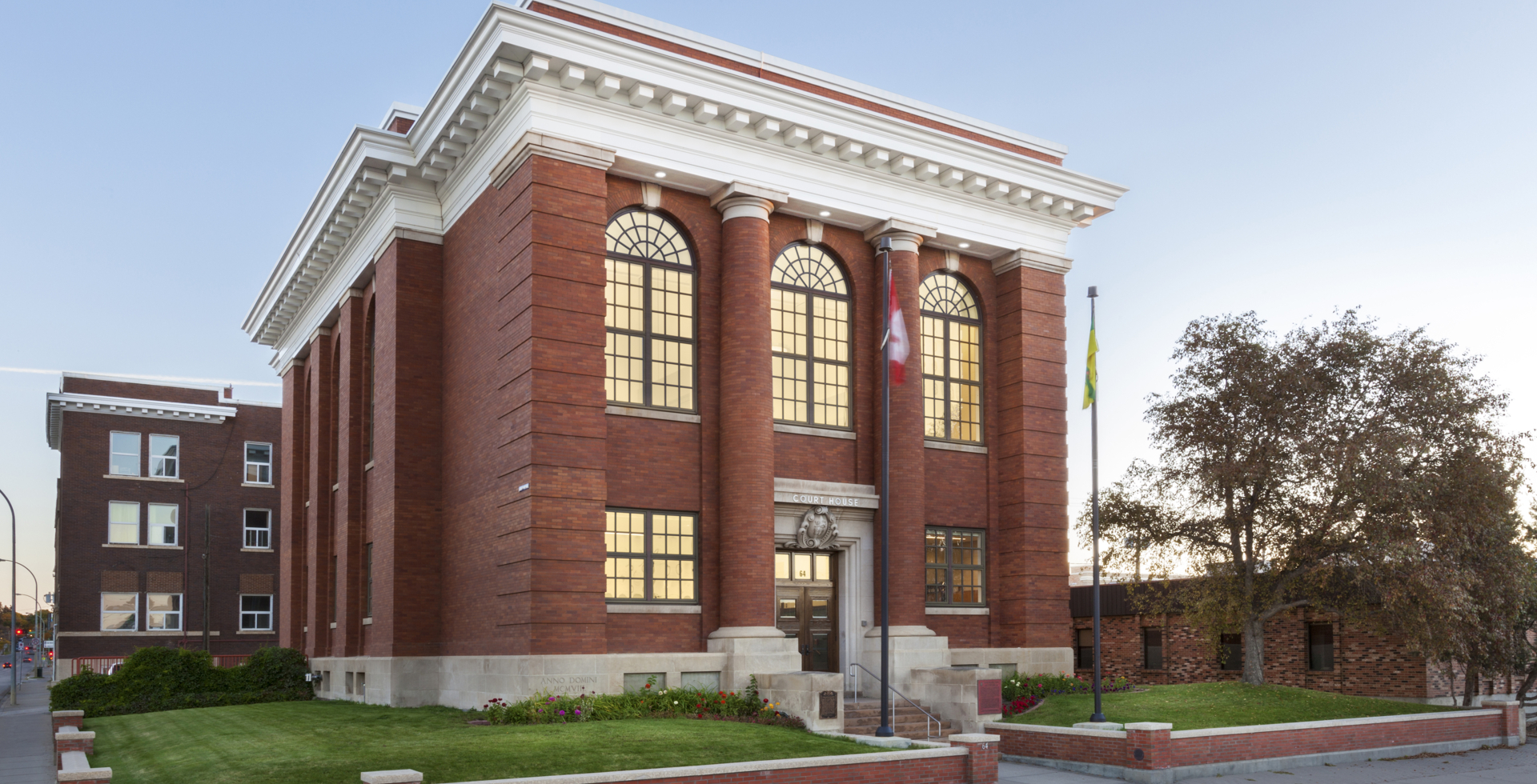 An image depicting P3A's Moose Jaw Court House project.
