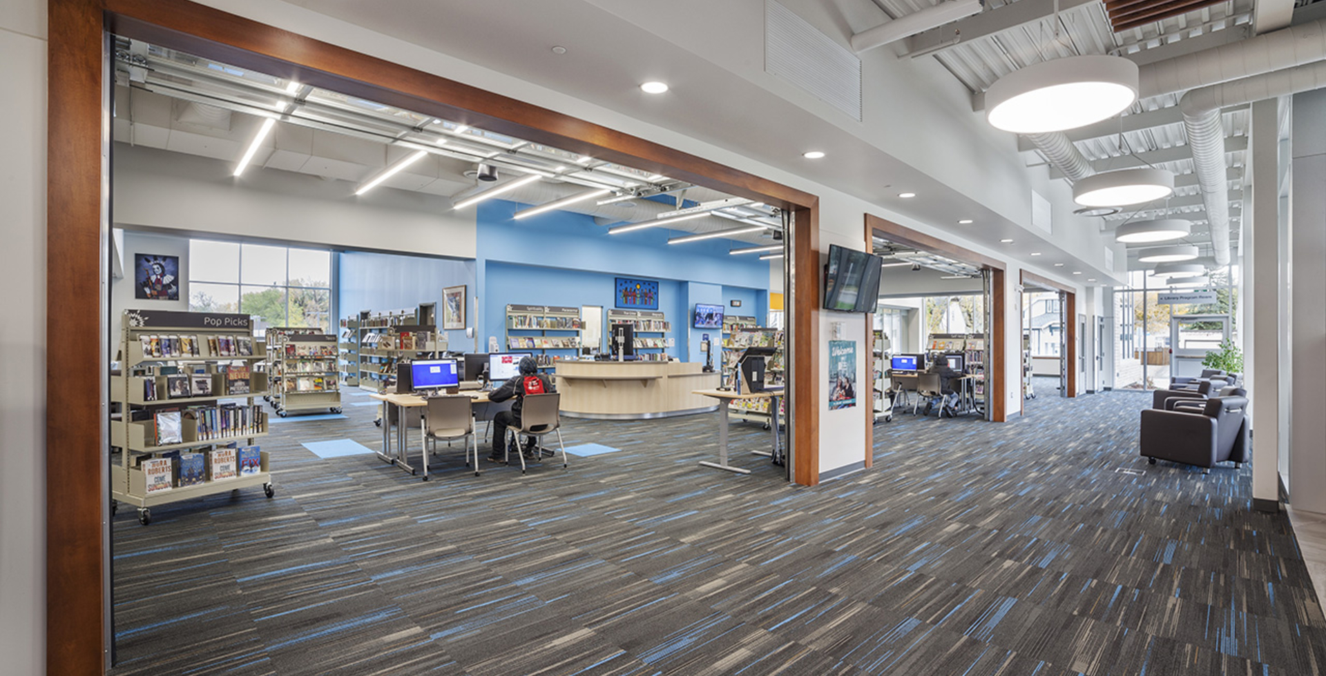 An image depicting P3A's Albert Community Library project.