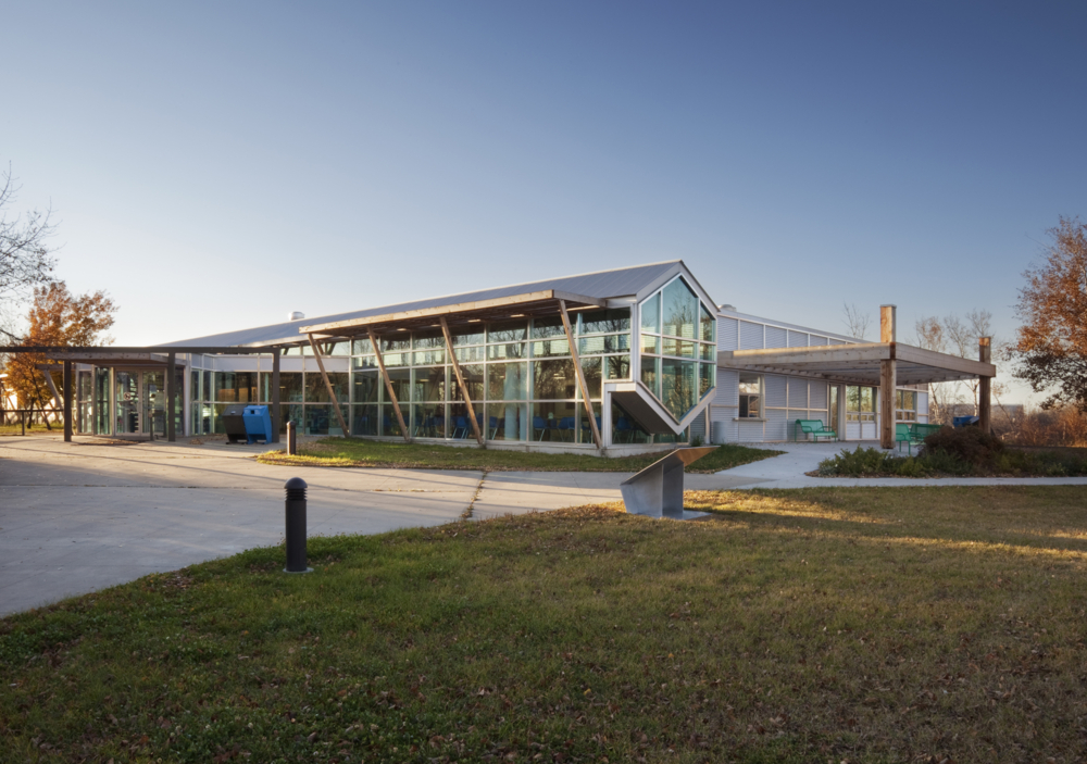 An image of P3A's Batoche Visitor Centre project.