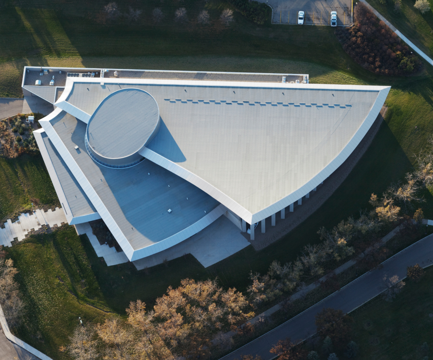 An image of P3A's RCMP Heritage Centre project.