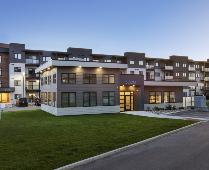 An image depicitng P3A's The Apex at Acre 21 project.